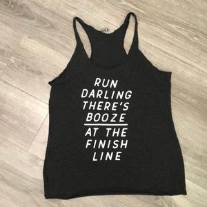 Racer back active tank top xl